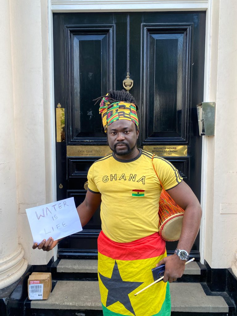 IMG 20241005 WA0032 Channel1 News Galamsey fight: Ghanaians in UK protest at High Commission