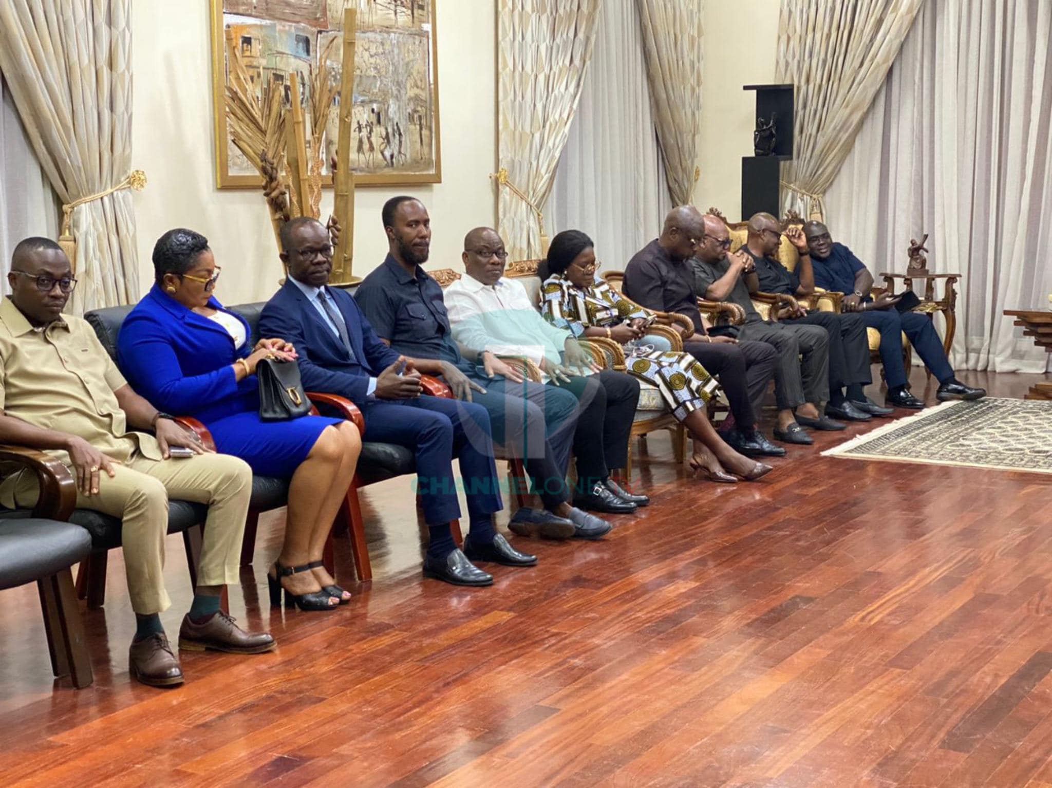Mahama Security meeting2 Channel1 News Mahama expected to visit Bawku today