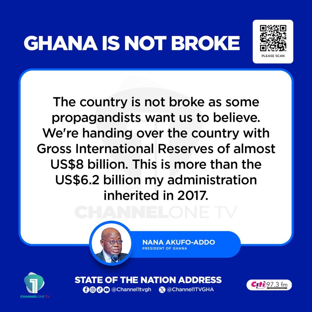 akufo final 2 Channel1 News Ghana is not broke, economy is resilient - Akufo-Addo