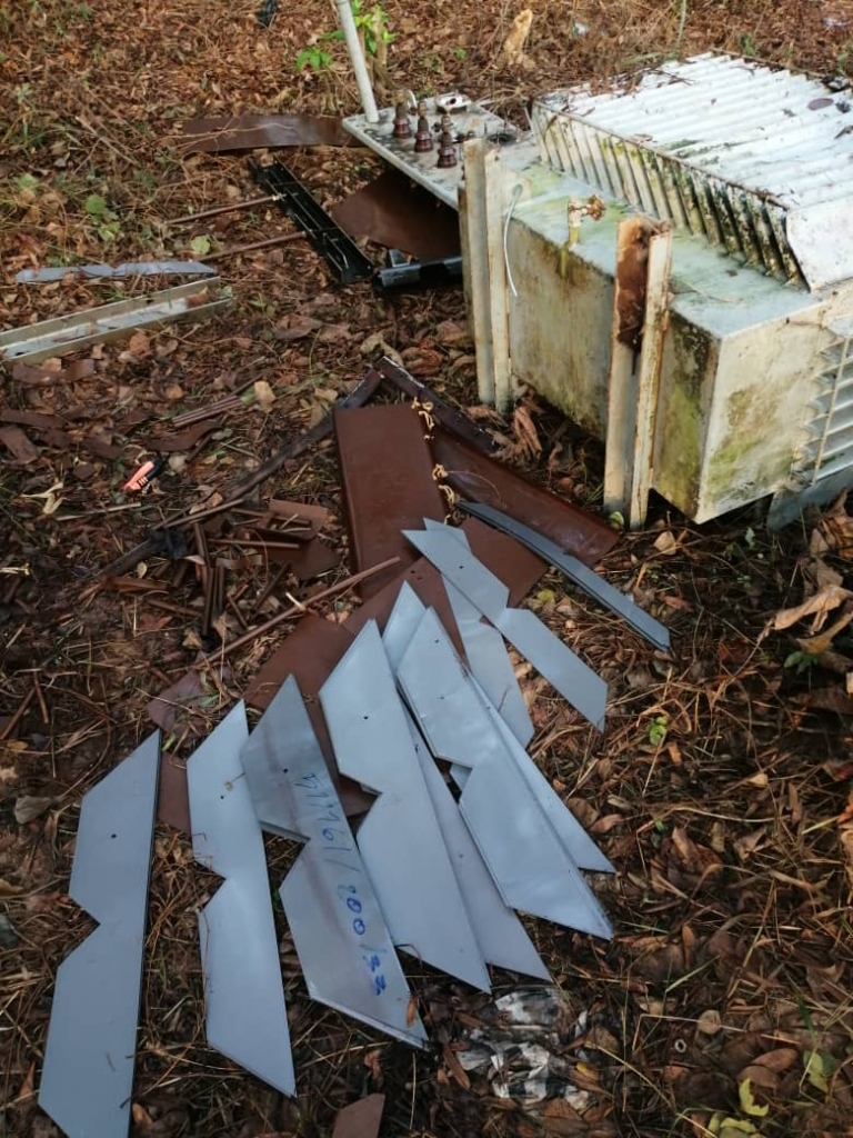 ECG transformers vandalised in Bogoso 1 Social Vandalize Transformers 1 768x1024 1 Channel1 News ECG transformers vandalised in Bogoso