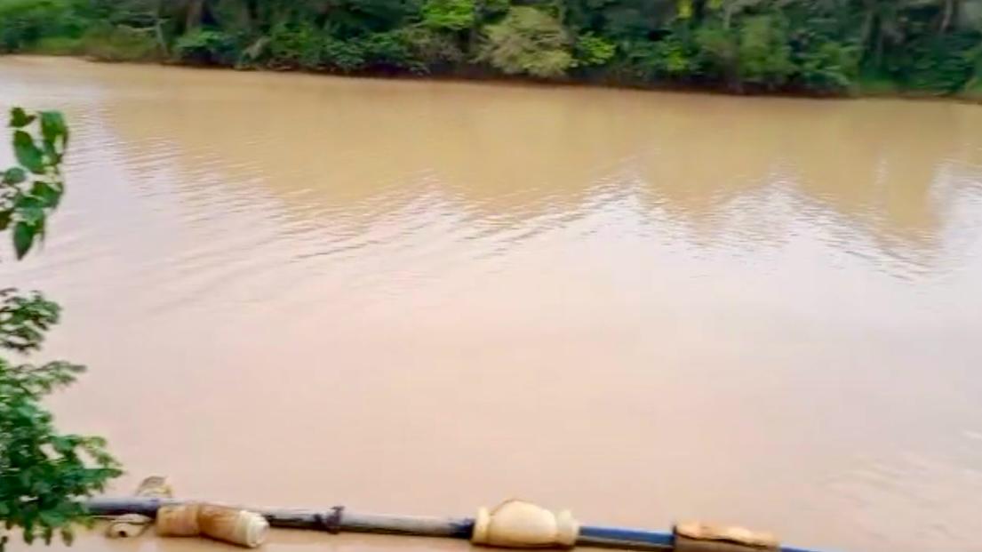 galamsey 6 Channel1 News River Pra: Three Chinese, one Ghanaian arrested for Galamsey