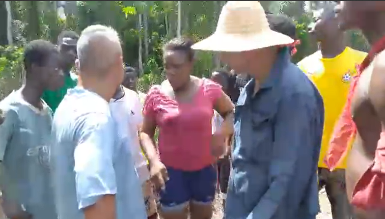 Screenshot 2025 03 24 165756 Channel1 News W/R: Nsuokyire residents chase out Chinese galamseyers, burn makeshift structures