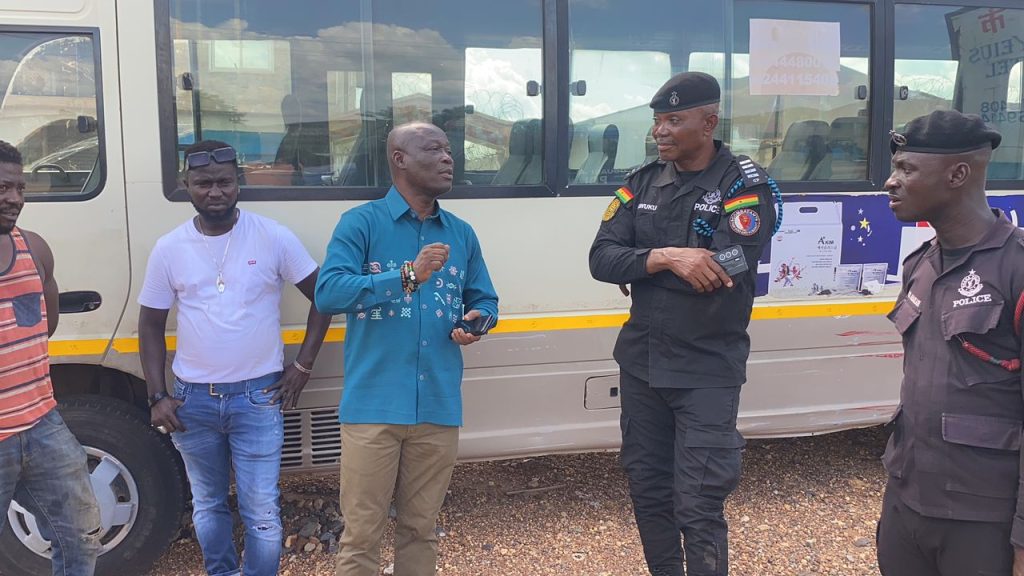 IMG 20250516 WA0067 Channel1 News DRIP Coordinator impounds Obuasi West equipment over unauthorised use