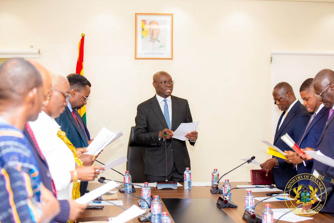 gold bod 4 Channel1 News Finance Minister swears in new Ghana Gold Board Members