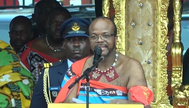 Eswatini Channel1 News Royal grandeur unfolds in Kumasi as Ashanti welcomes King Mswati III